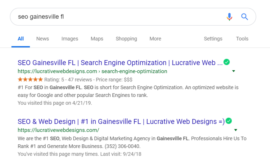 Gainesville SEO & Web Design